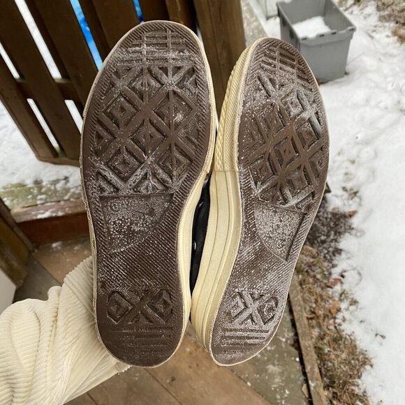 CDG Converse Comme Des Garcons Converse Size 8 Womens 6 Mens - Picture 6 of 11